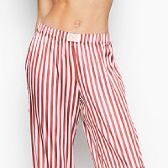 SzS NWT 31” Inseam VS Satin Long Pant Striped - Picture 6 of 16